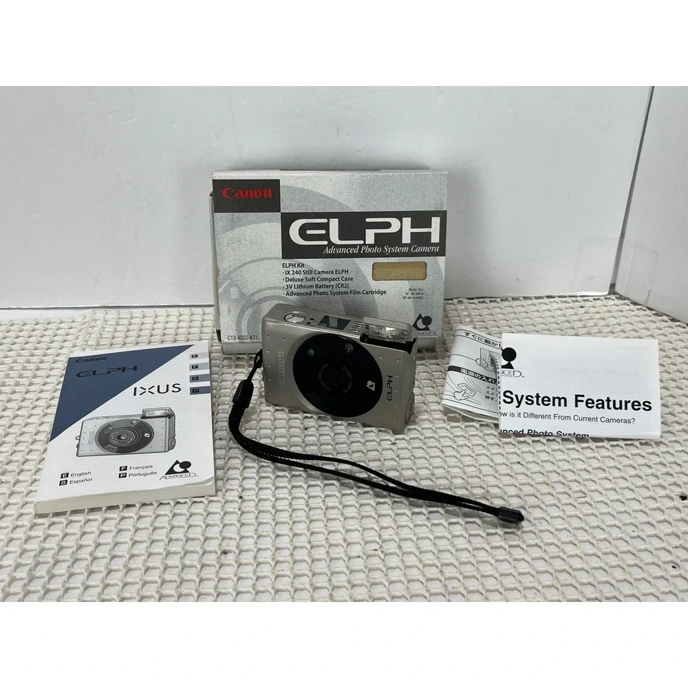 Canon ELPH Advanced Photo System Film Camera untested